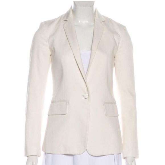 rag & bone Jackets & Blazers - Rag & Bone Off-White Women's Single-breasted Blazer Size 0